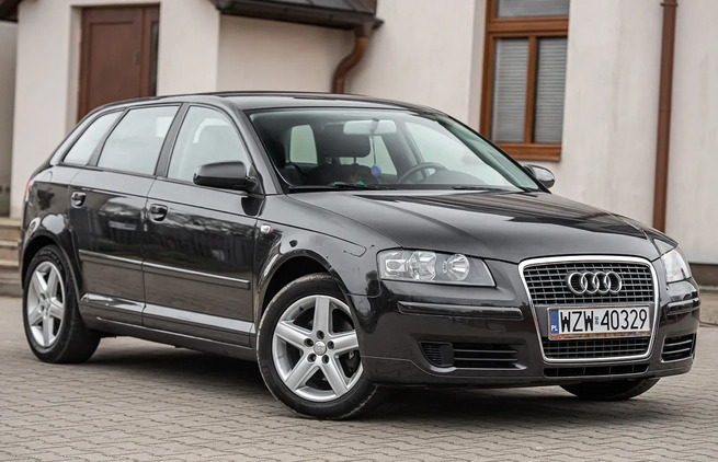 Audi A3 cena 22900 przebieg: 237000, rok produkcji 2006 z Bełchatów małe 211